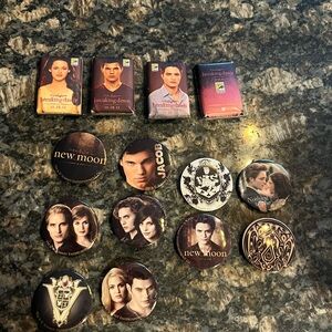 Twilight Saga Collectible Button Set